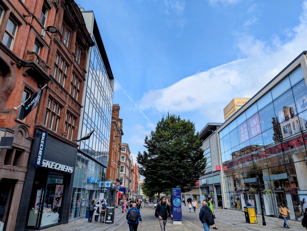 Manchester city centre